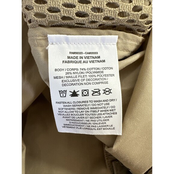 Nike Men’s Tech Pack Cargo Pants Waxed Canvas Khaki FN2614-247 $180 Sz Medium - Picture 8 of 8